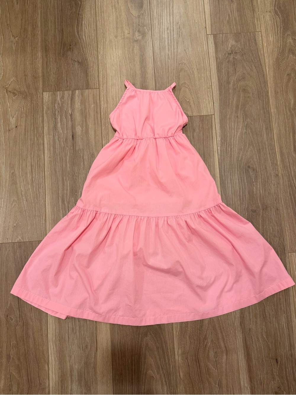abercrombie kids Girls Pink Tiered Maxi Dress 5/6
